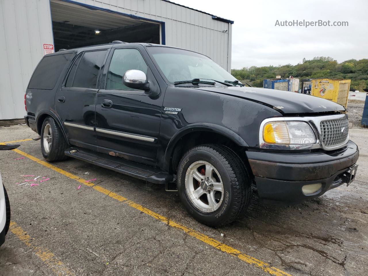 2001 Ford Expedition Xlt Black vin: 1FMRU15W11LB62956