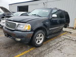 2001 Ford Expedition Xlt Black vin: 1FMRU15W11LB62956