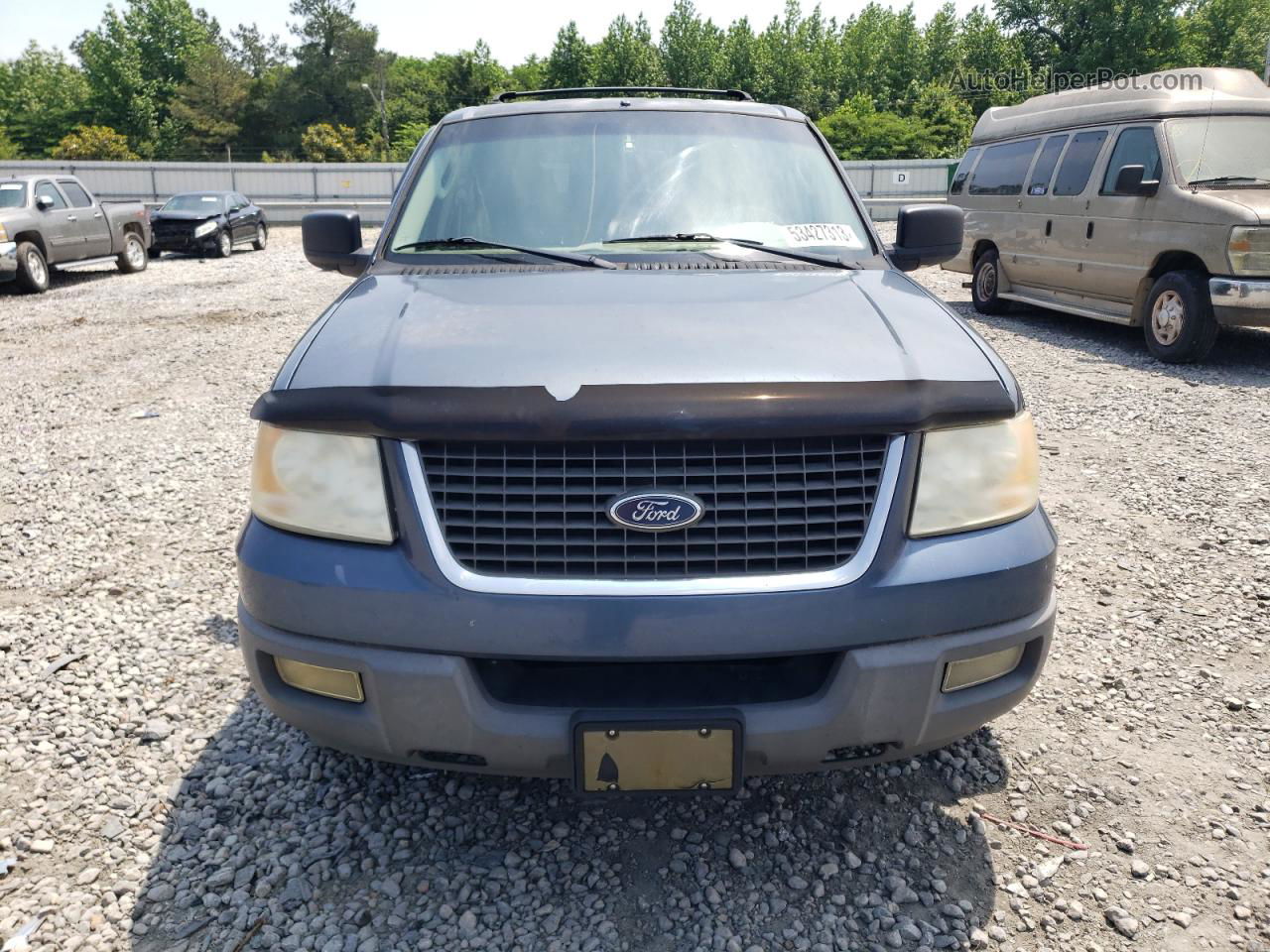 2003 Ford Expedition Xlt Синий vin: 1FMRU15W13LA61614