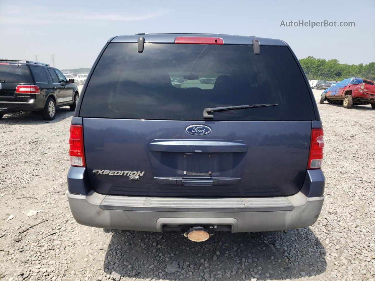 2003 Ford Expedition Xlt Blue vin: 1FMRU15W13LA61614