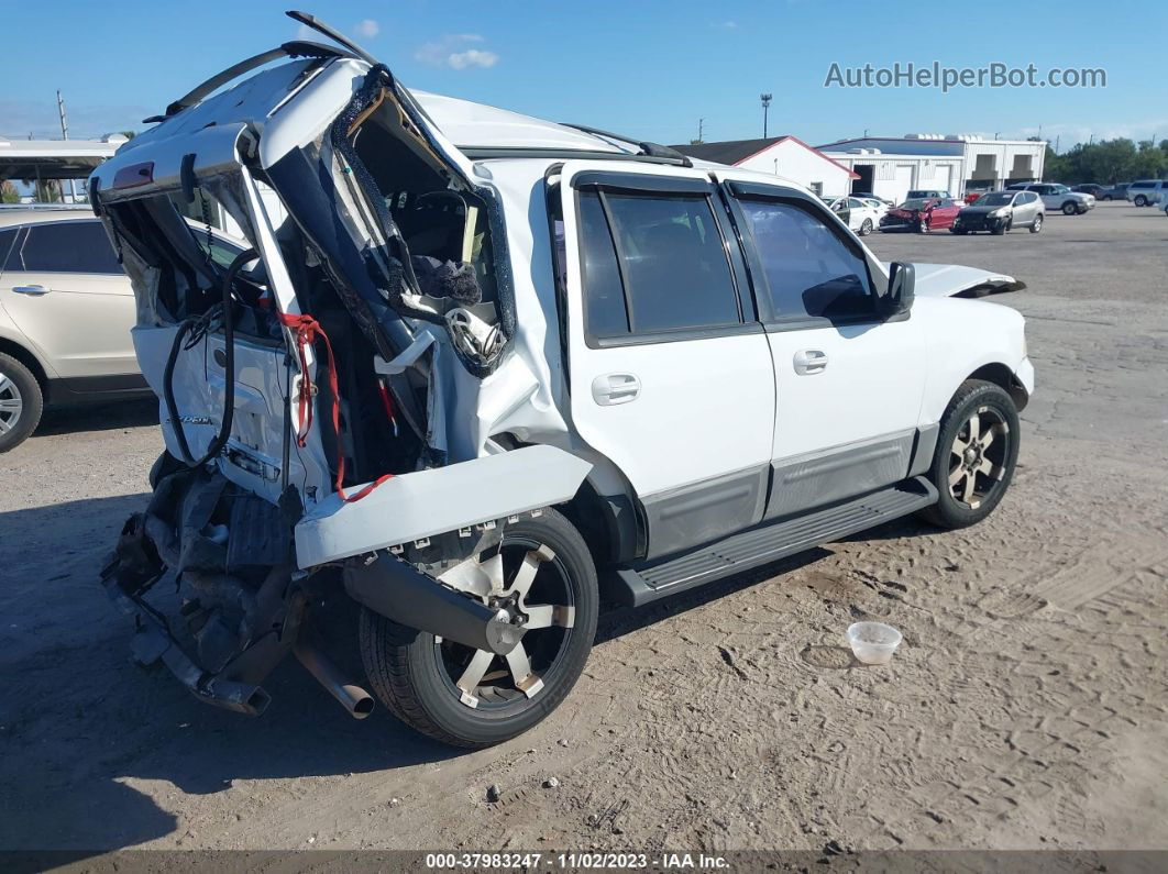 2003 Ford Expedition Xlt White vin: 1FMRU15W13LB84653