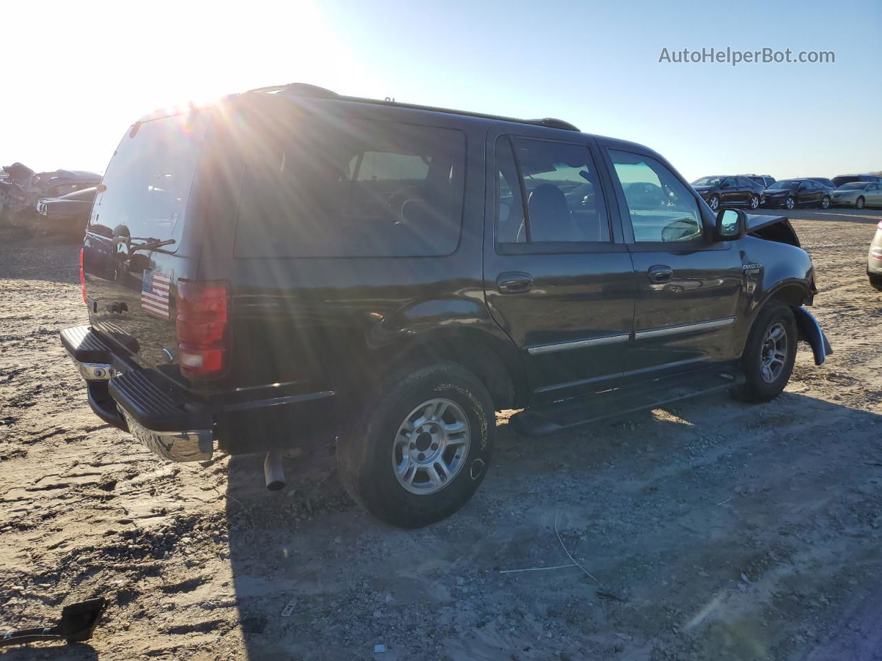 2001 Ford Expedition Xlt Black vin: 1FMRU15W21LA03525