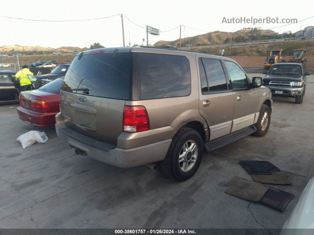 2003 Ford Expedition Xlt Brown vin: 1FMRU15W23LB00906