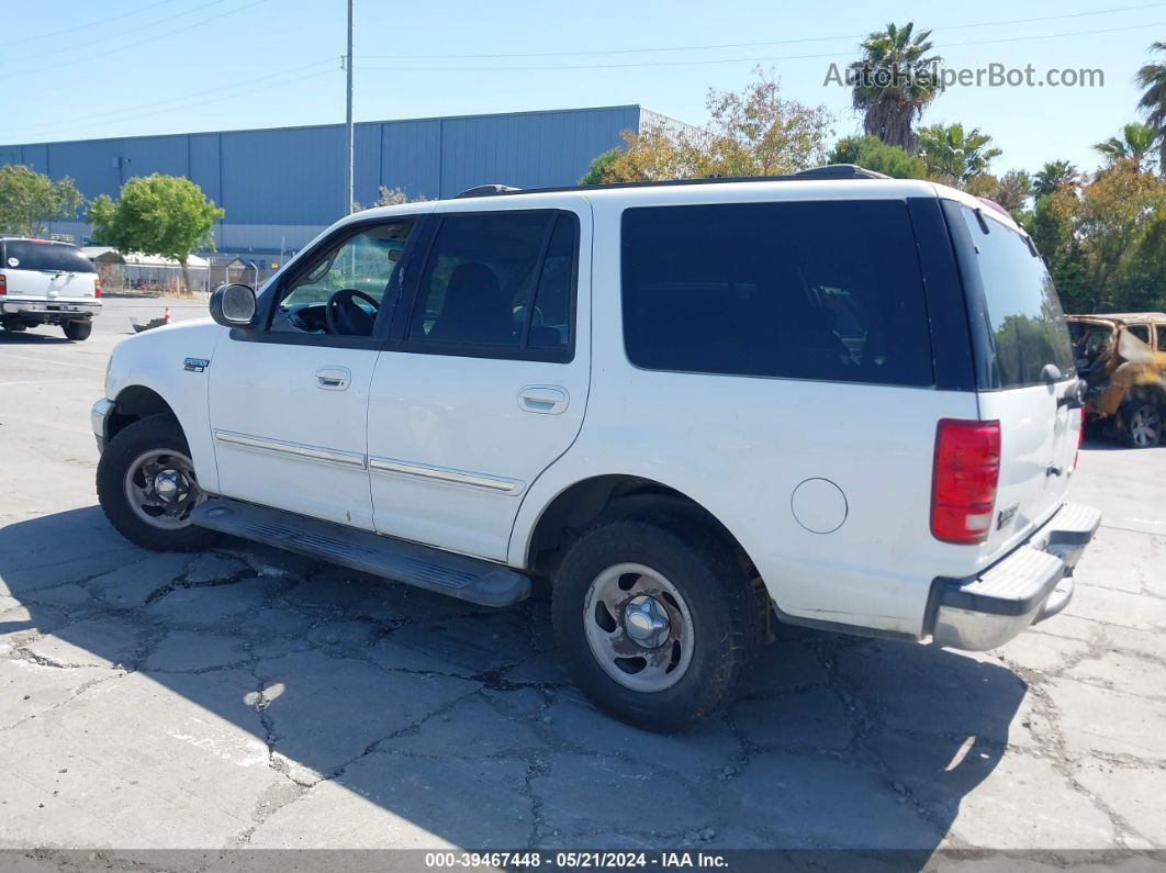 2001 Ford Expedition Xlt White vin: 1FMRU15W31LA12606