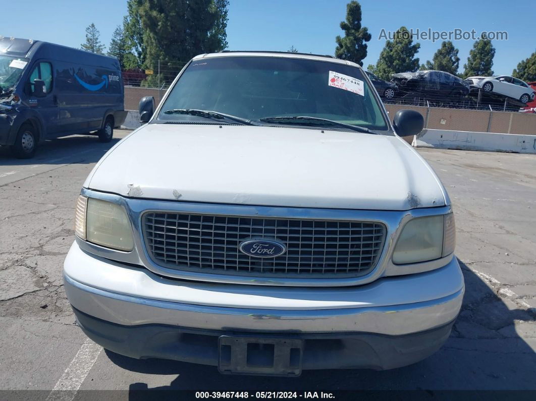 2001 Ford Expedition Xlt White vin: 1FMRU15W31LA12606