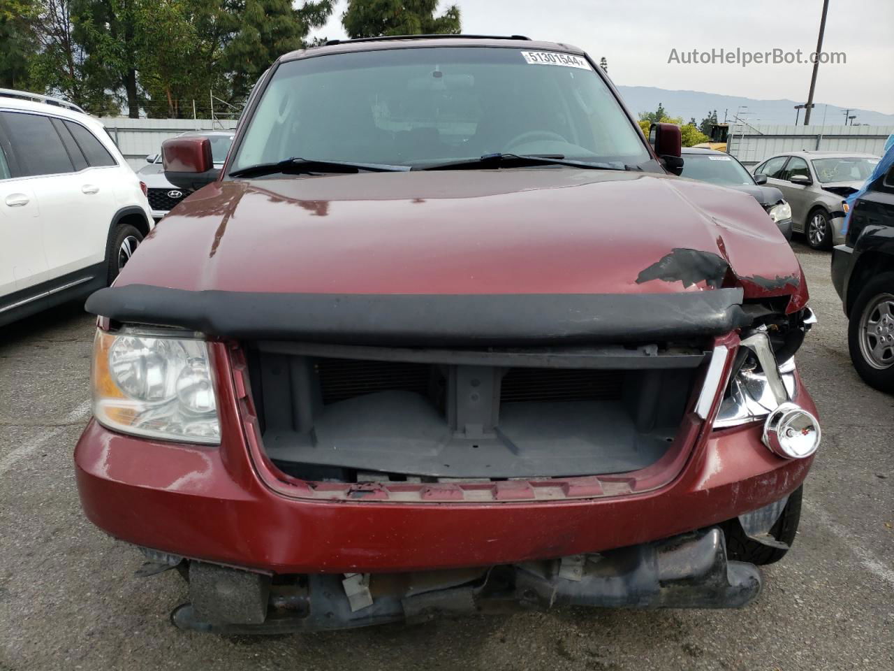 2003 Ford Expedition Xlt Burgundy vin: 1FMRU15W33LA64191