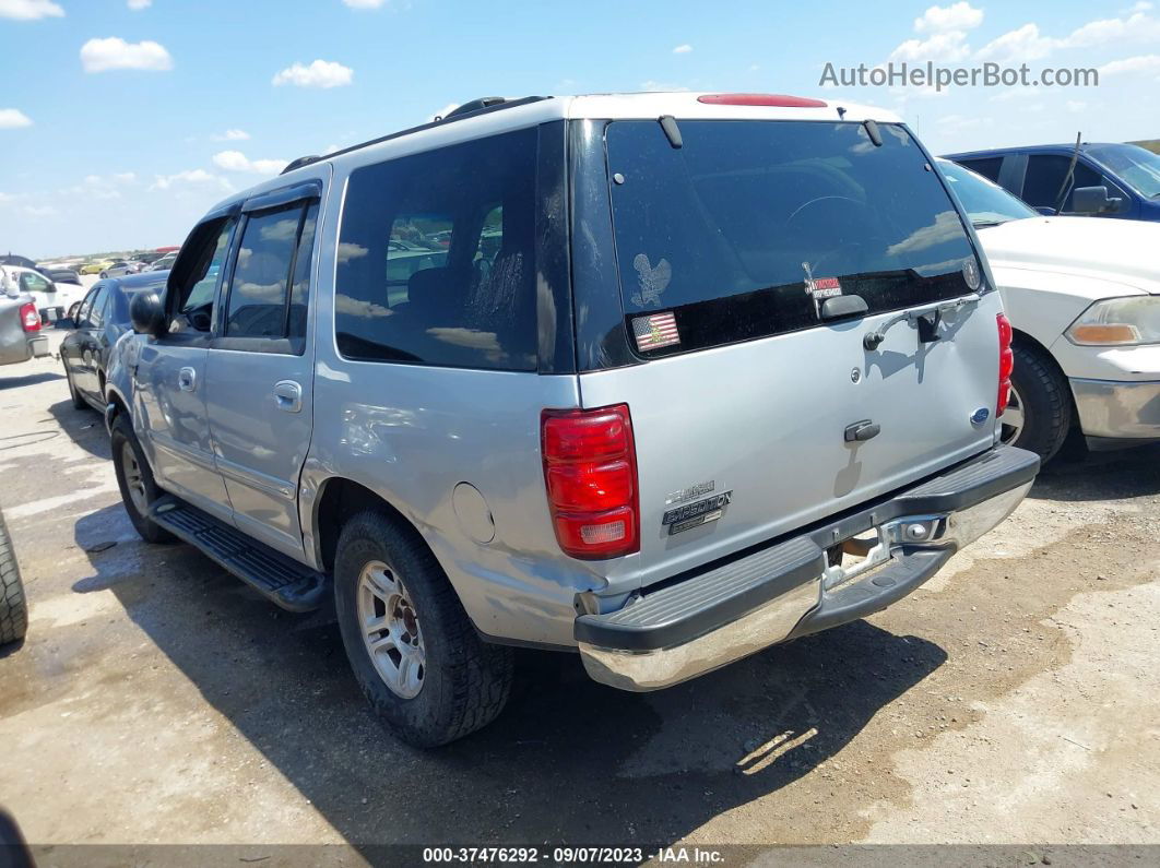 2001 Ford Expedition Xlt Silver vin: 1FMRU15W41LA05566