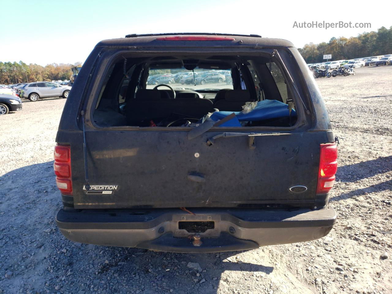 2001 Ford Expedition Xlt Black vin: 1FMRU15W41LB19972