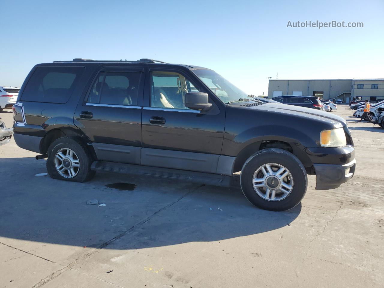 2003 Ford Expedition Xlt Black vin: 1FMRU15W43LA47187