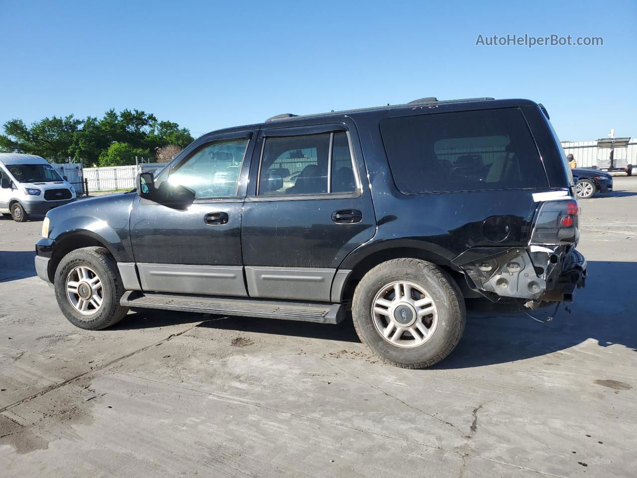 2003 Ford Expedition Xlt Черный vin: 1FMRU15W43LA47187