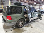 2003 Ford Expedition Xlt Green vin: 1FMRU15W43LB54255