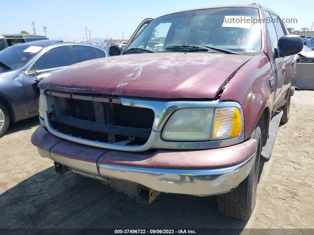 2001 Ford Expedition Xlt Red vin: 1FMRU15W51LA03891