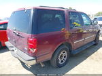 2001 Ford Expedition Xlt Red vin: 1FMRU15W51LA03891