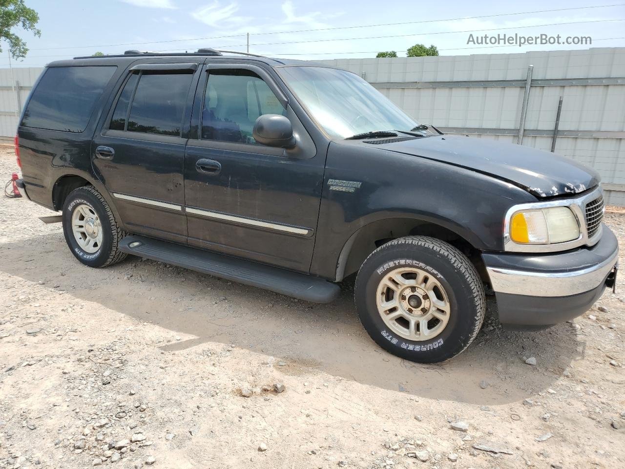 2001 Ford Expedition Xlt Black vin: 1FMRU15W51LB39292