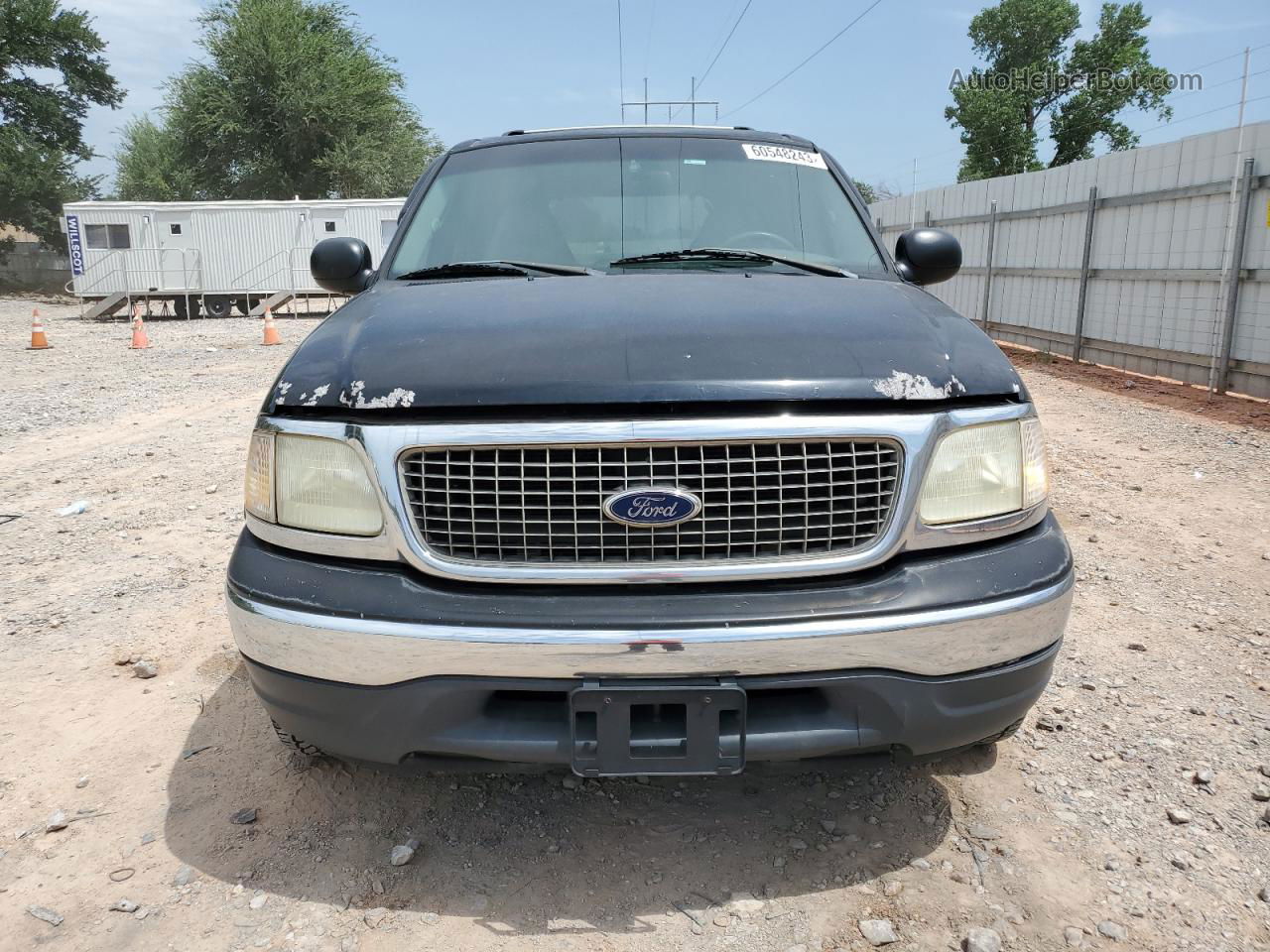 2001 Ford Expedition Xlt Black vin: 1FMRU15W51LB39292