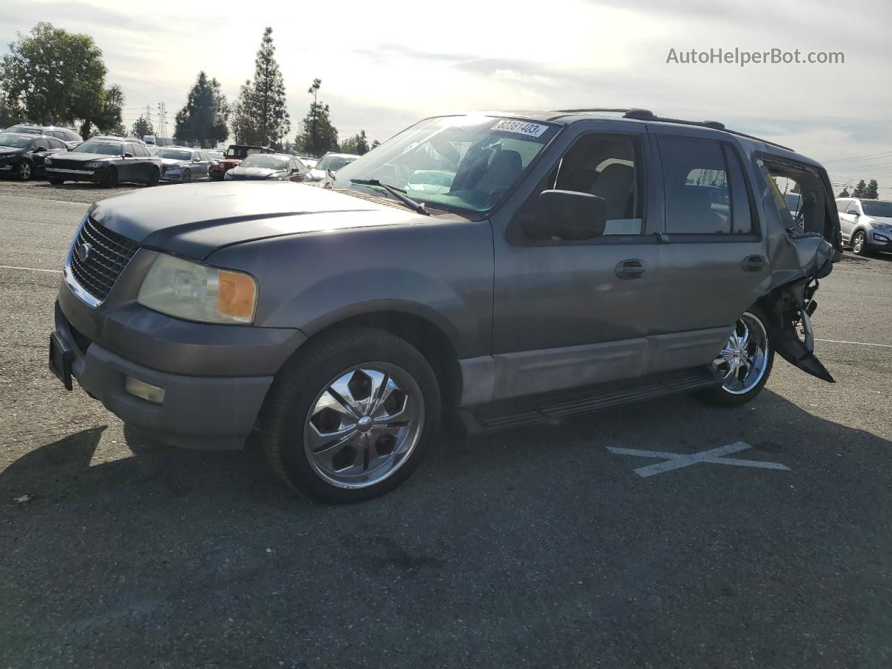 2003 Ford Expedition Xlt Gray vin: 1FMRU15W53LB13309