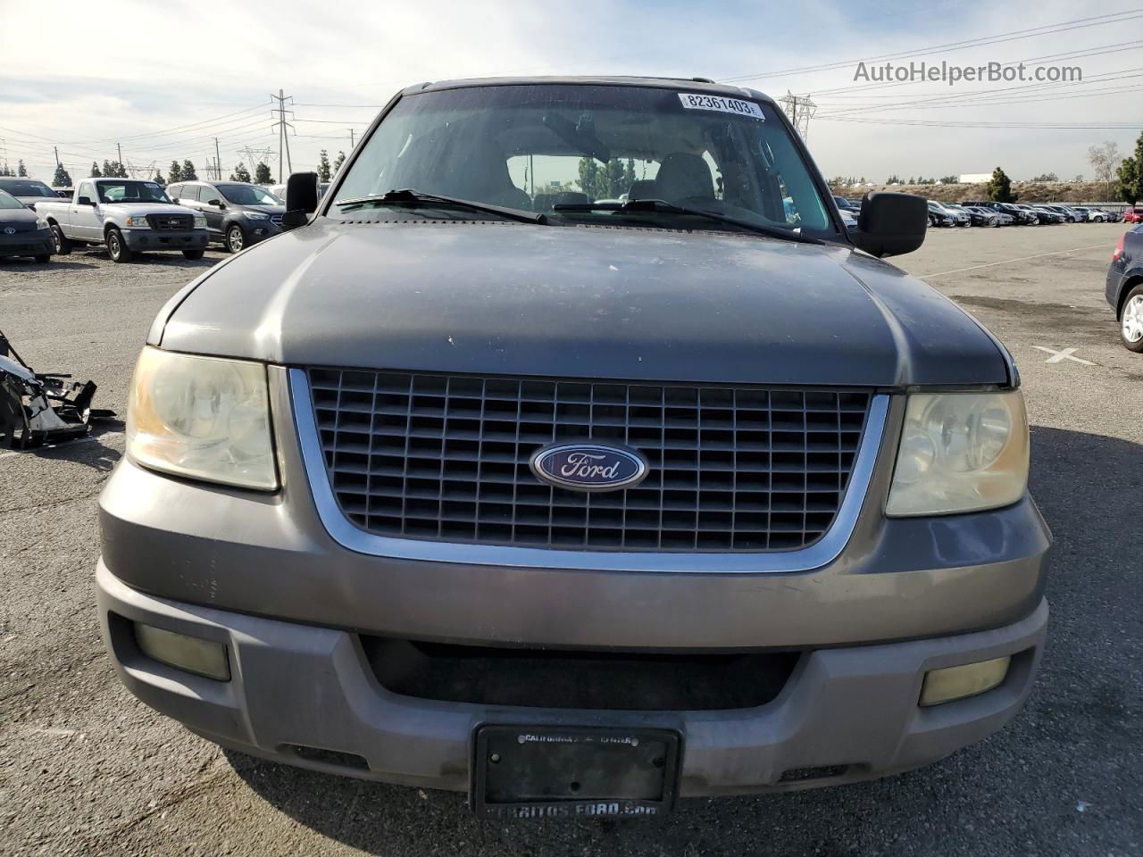 2003 Ford Expedition Xlt Gray vin: 1FMRU15W53LB13309