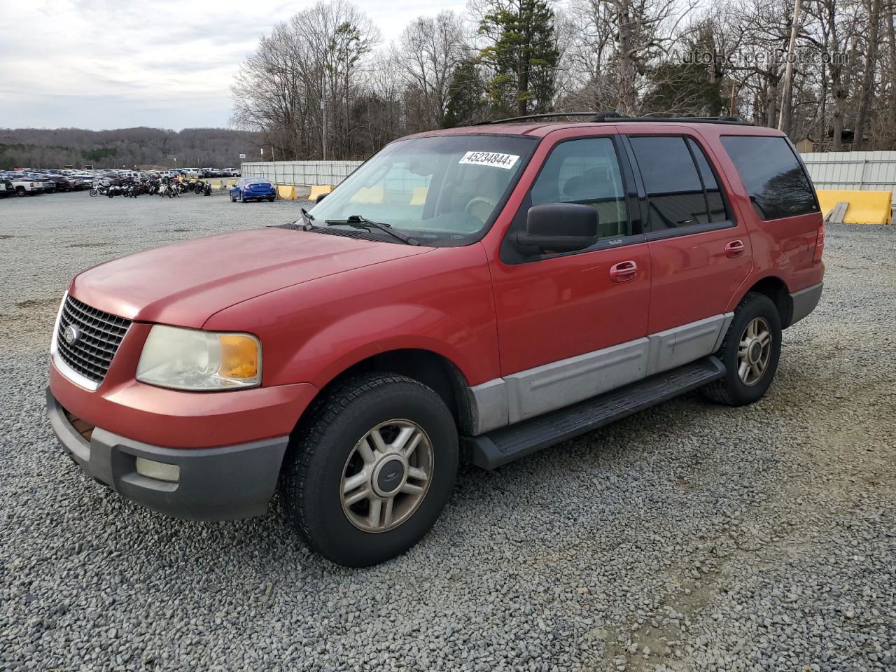 2003 Ford Expedition Xlt Red vin: 1FMRU15W53LB30627