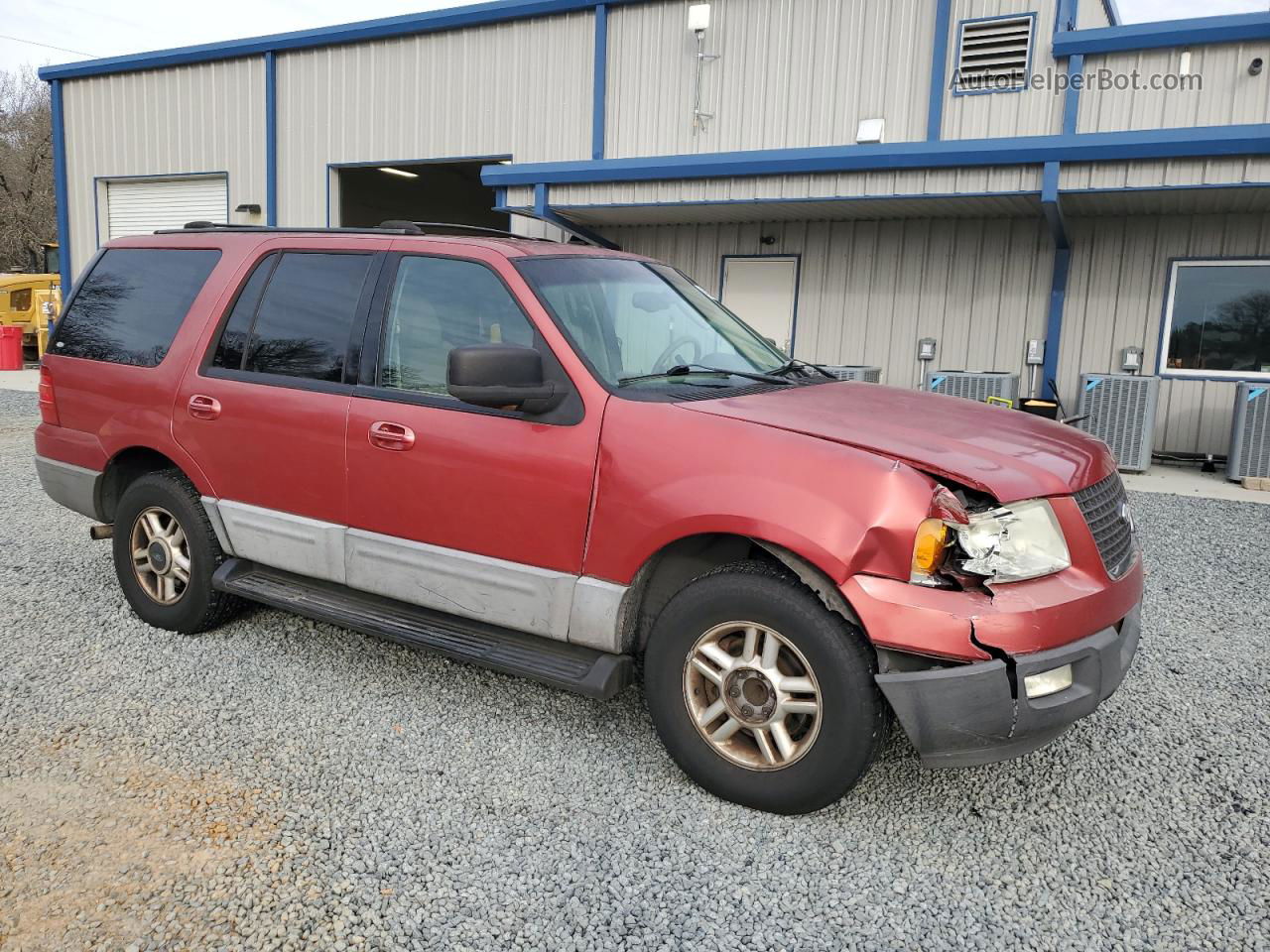 2003 Ford Expedition Xlt Red vin: 1FMRU15W53LB30627