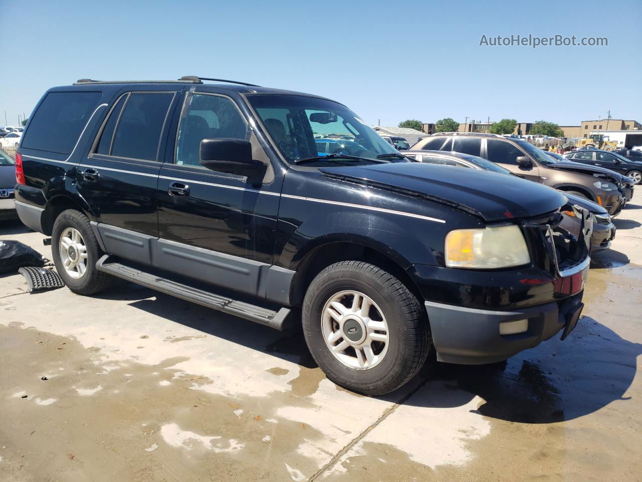 2003 Ford Expedition Xlt Black vin: 1FMRU15W53LB42860