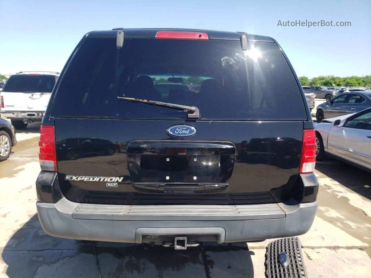 2003 Ford Expedition Xlt Black vin: 1FMRU15W53LB42860