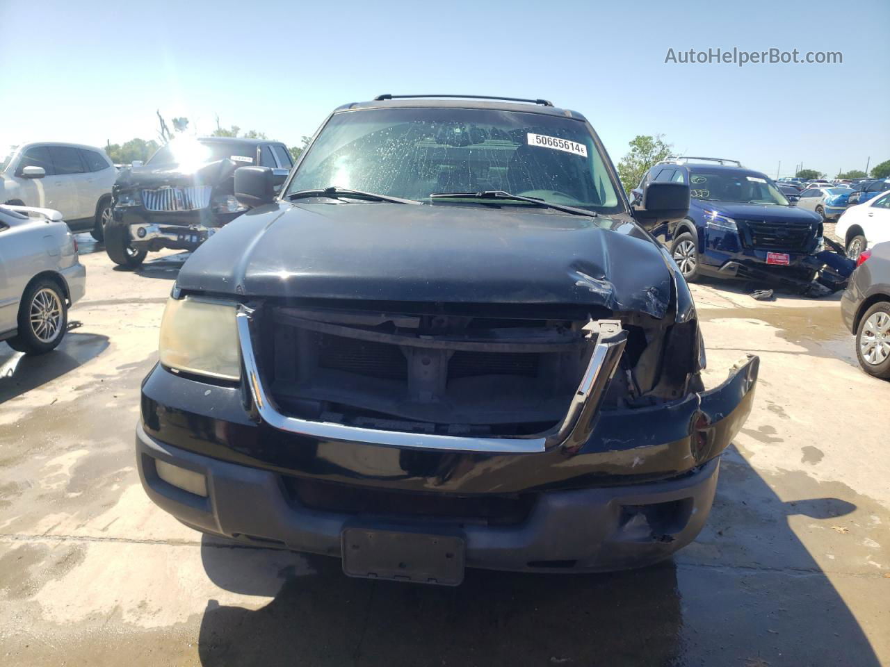 2003 Ford Expedition Xlt Black vin: 1FMRU15W53LB42860