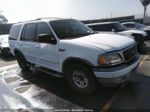 2001 Ford Expedition Xlt White vin: 1FMRU15W61LA89910