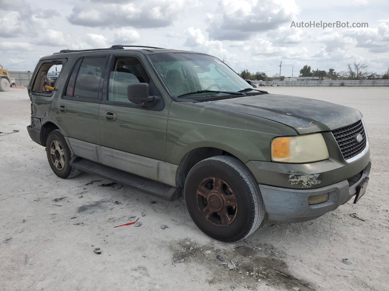 2003 Ford Expedition Xlt Зеленый vin: 1FMRU15W63LA25837