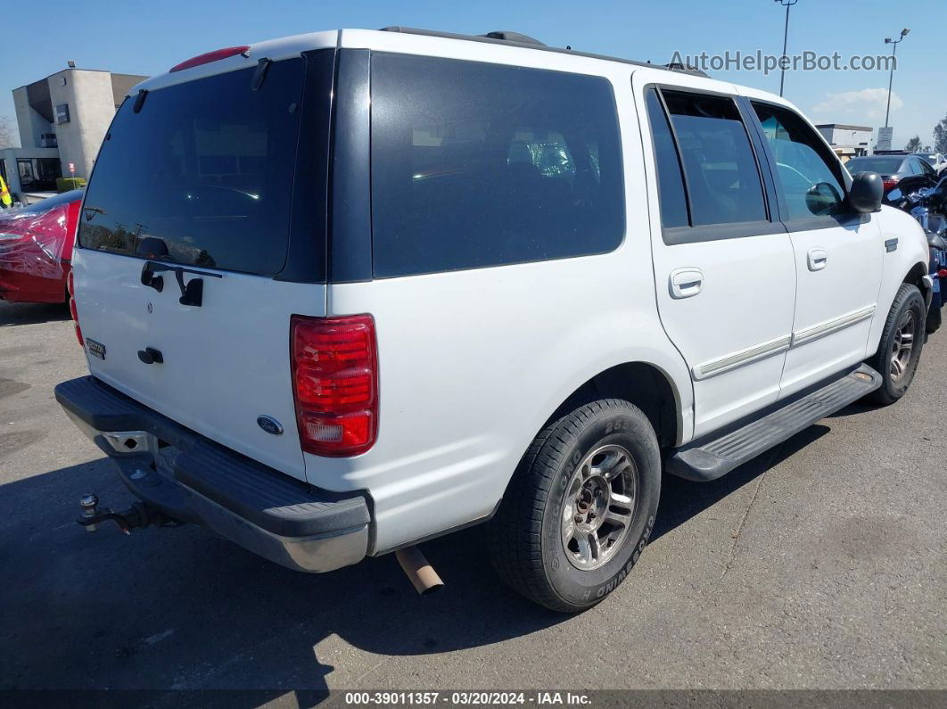 2001 Ford Expedition Xlt White vin: 1FMRU15W71LA06419