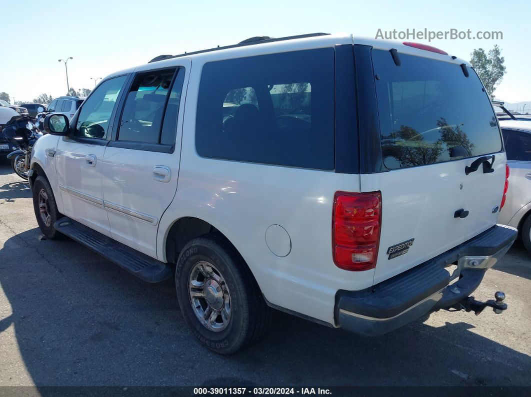 2001 Ford Expedition Xlt White vin: 1FMRU15W71LA06419