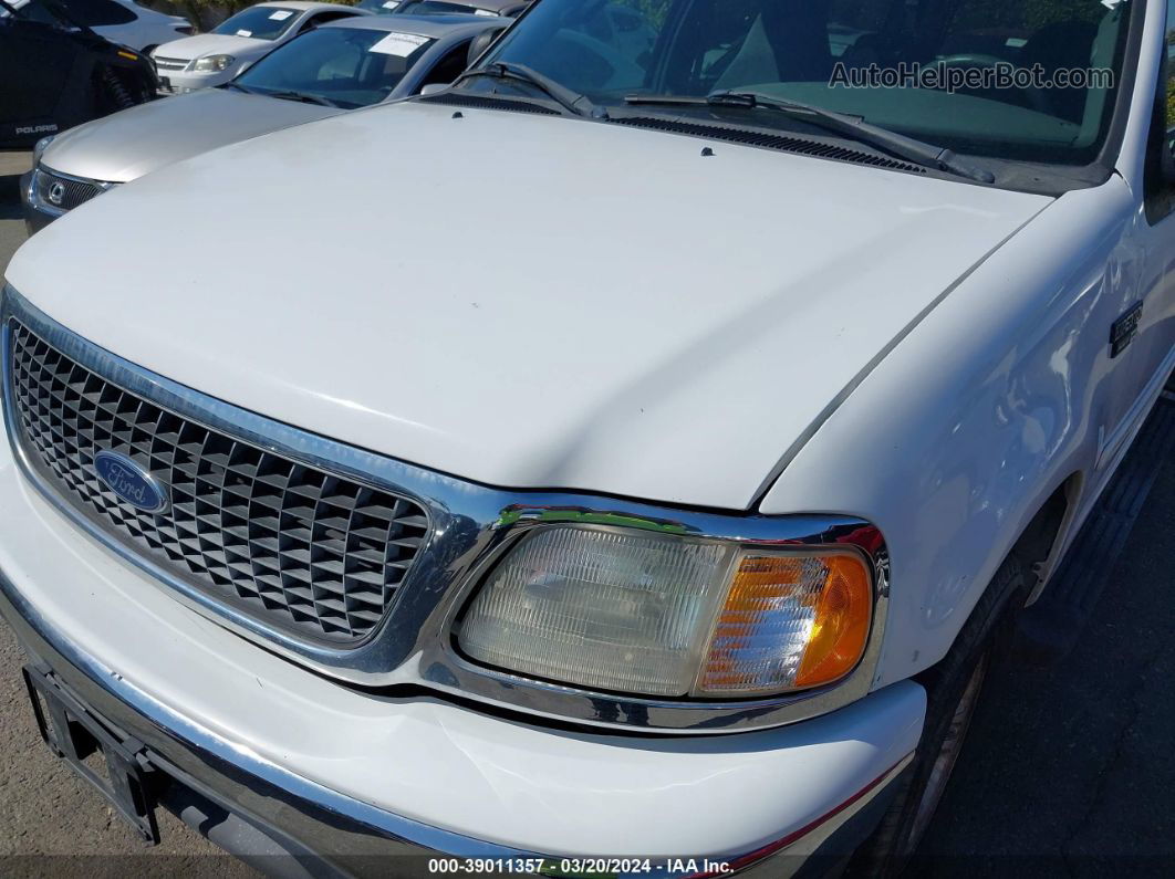 2001 Ford Expedition Xlt White vin: 1FMRU15W71LA06419