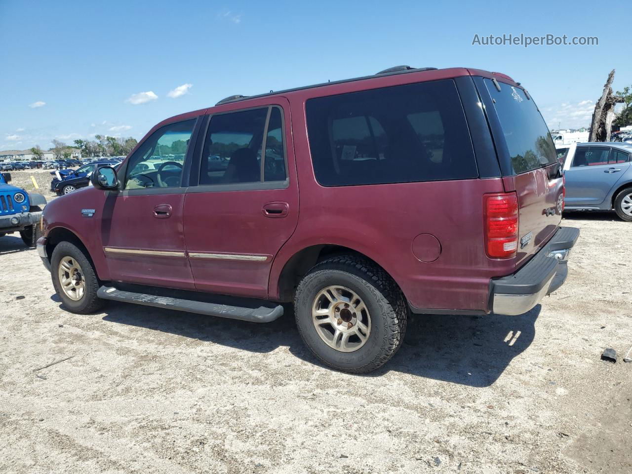 2001 Ford Expedition Xlt Red vin: 1FMRU15W71LB01742