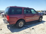 2001 Ford Expedition Xlt Red vin: 1FMRU15W71LB01742