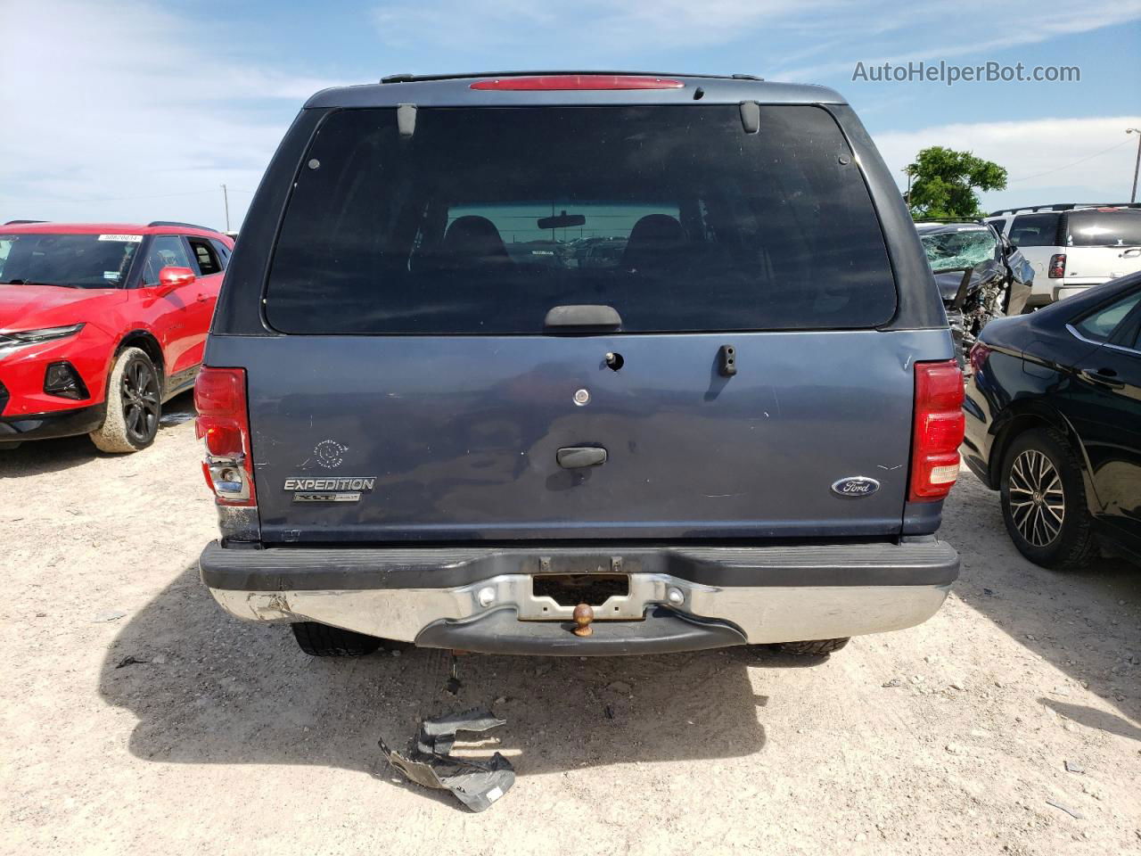 2001 Ford Expedition Xlt Blue vin: 1FMRU15W71LB83214