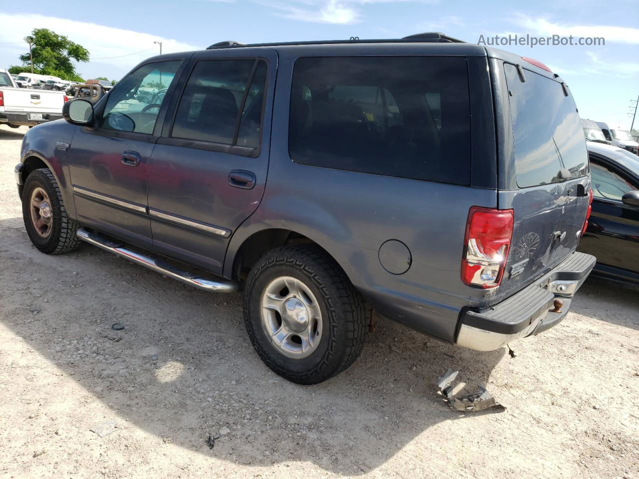 2001 Ford Expedition Xlt Blue vin: 1FMRU15W71LB83214