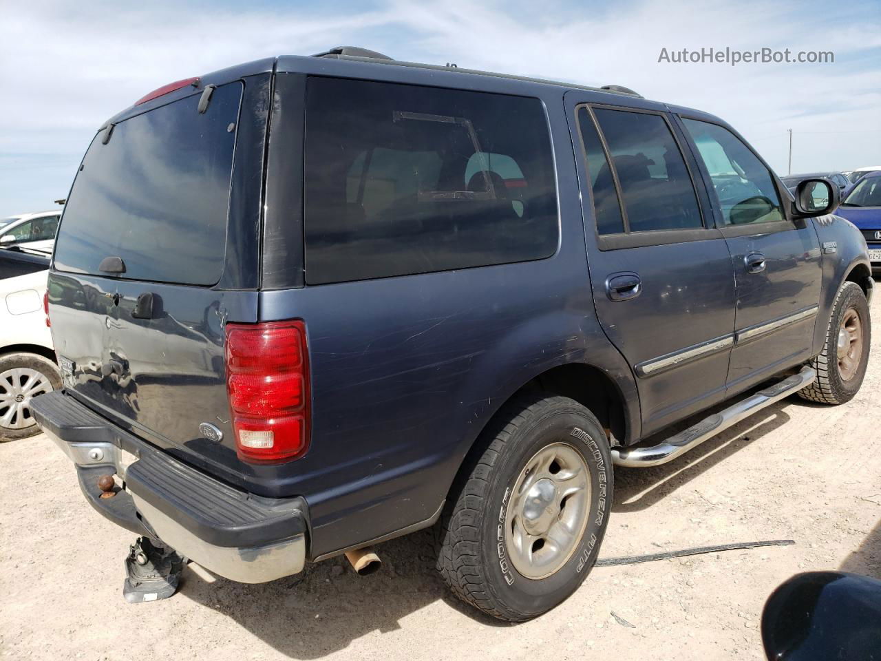 2001 Ford Expedition Xlt Blue vin: 1FMRU15W71LB83214