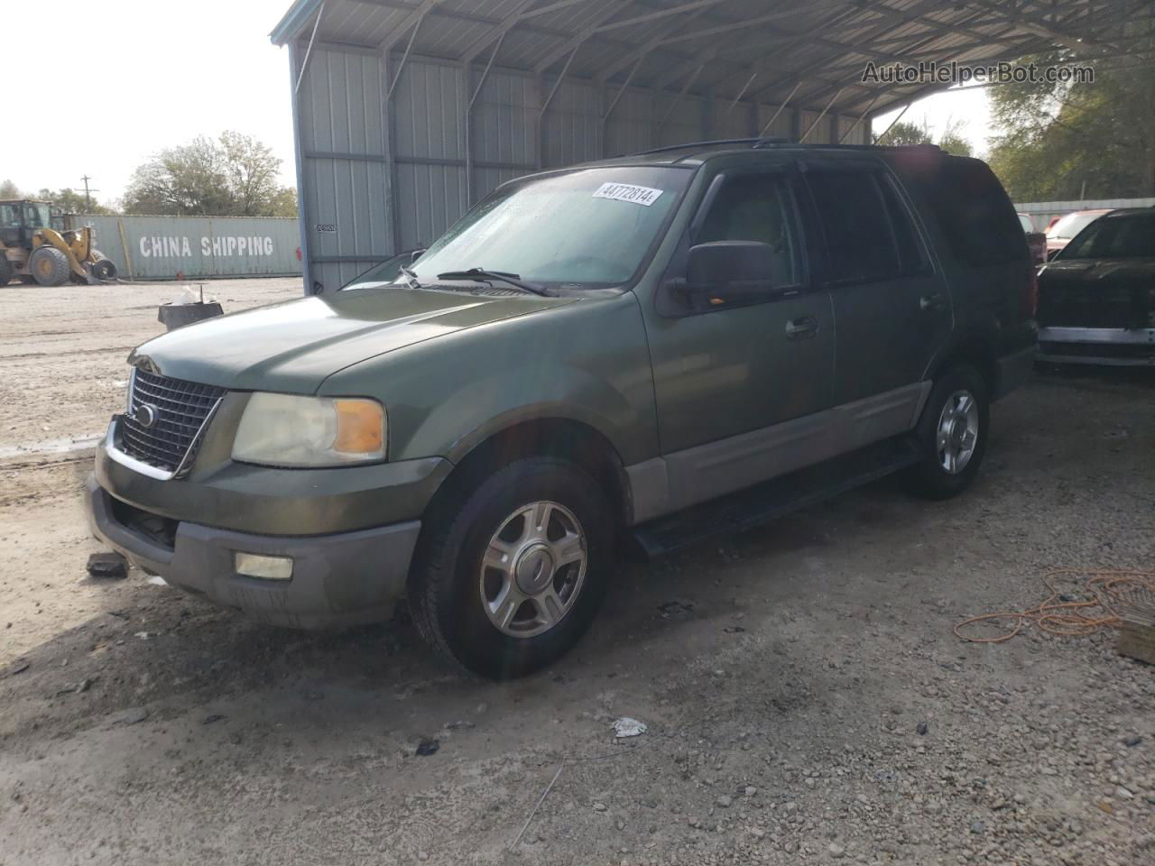 2003 Ford Expedition Xlt Green vin: 1FMRU15W73LA19870