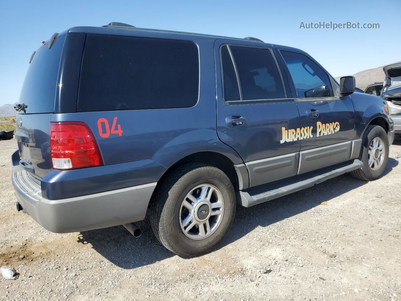 2003 Ford Expedition Xlt Blue vin: 1FMRU15W73LA32909