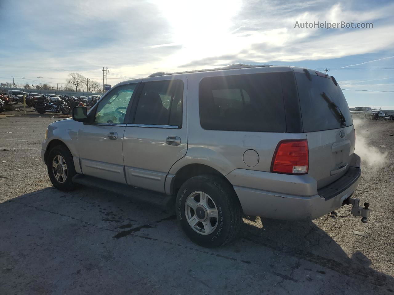 2003 Ford Expedition Xlt Silver vin: 1FMRU15W73LA81883