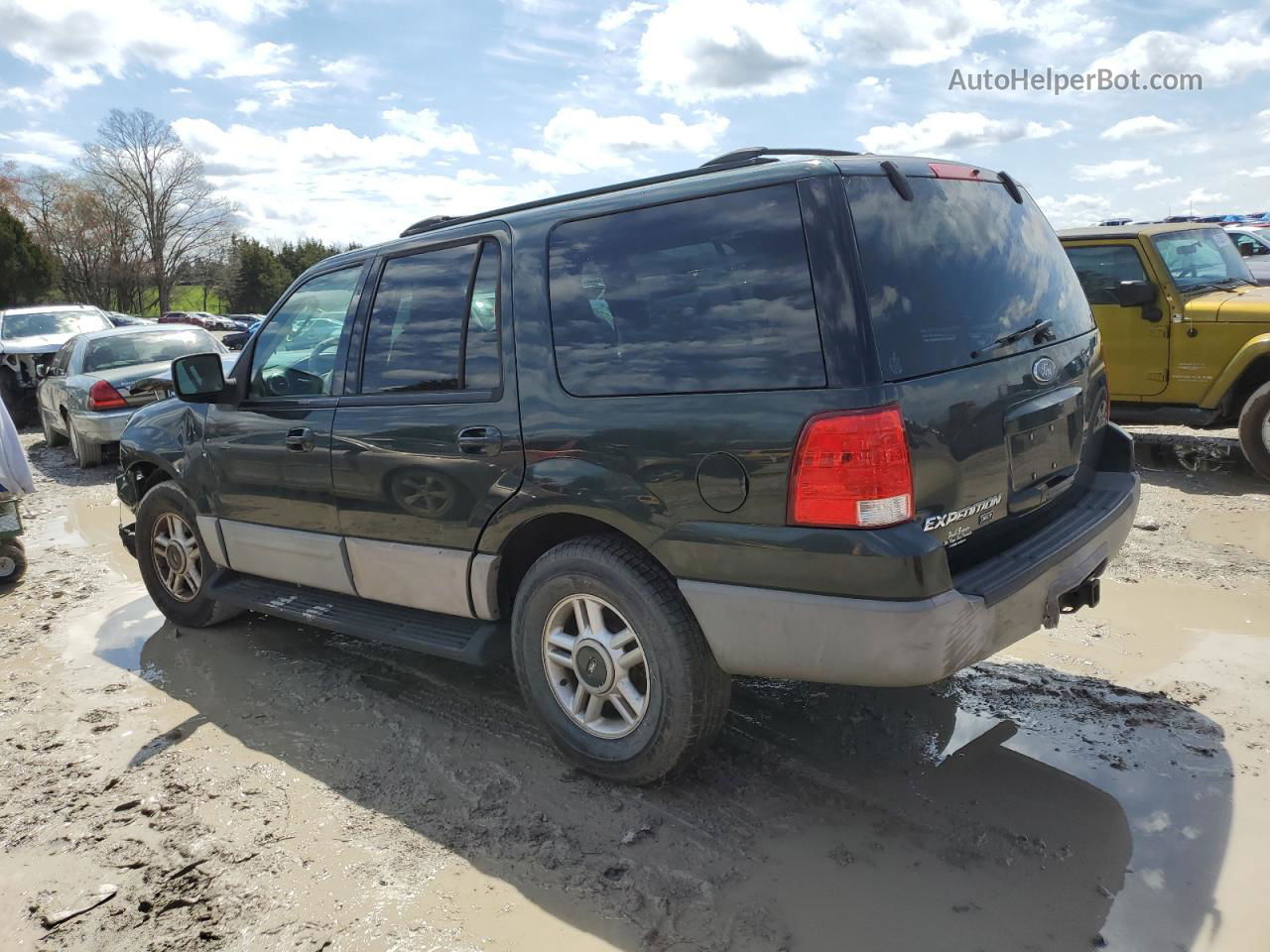 2003 Ford Expedition Xlt Зеленый vin: 1FMRU15W73LB53505