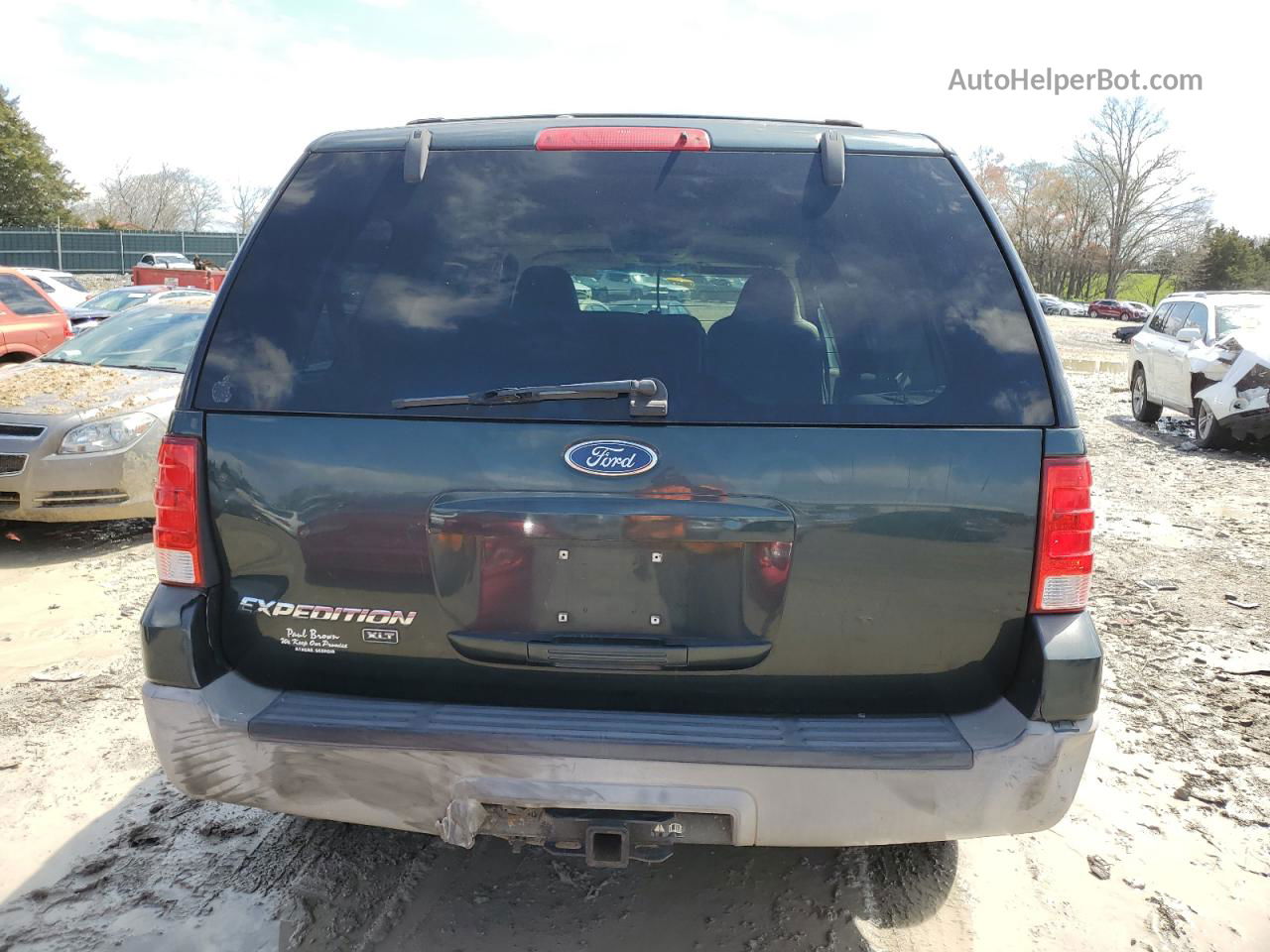 2003 Ford Expedition Xlt Green vin: 1FMRU15W73LB53505