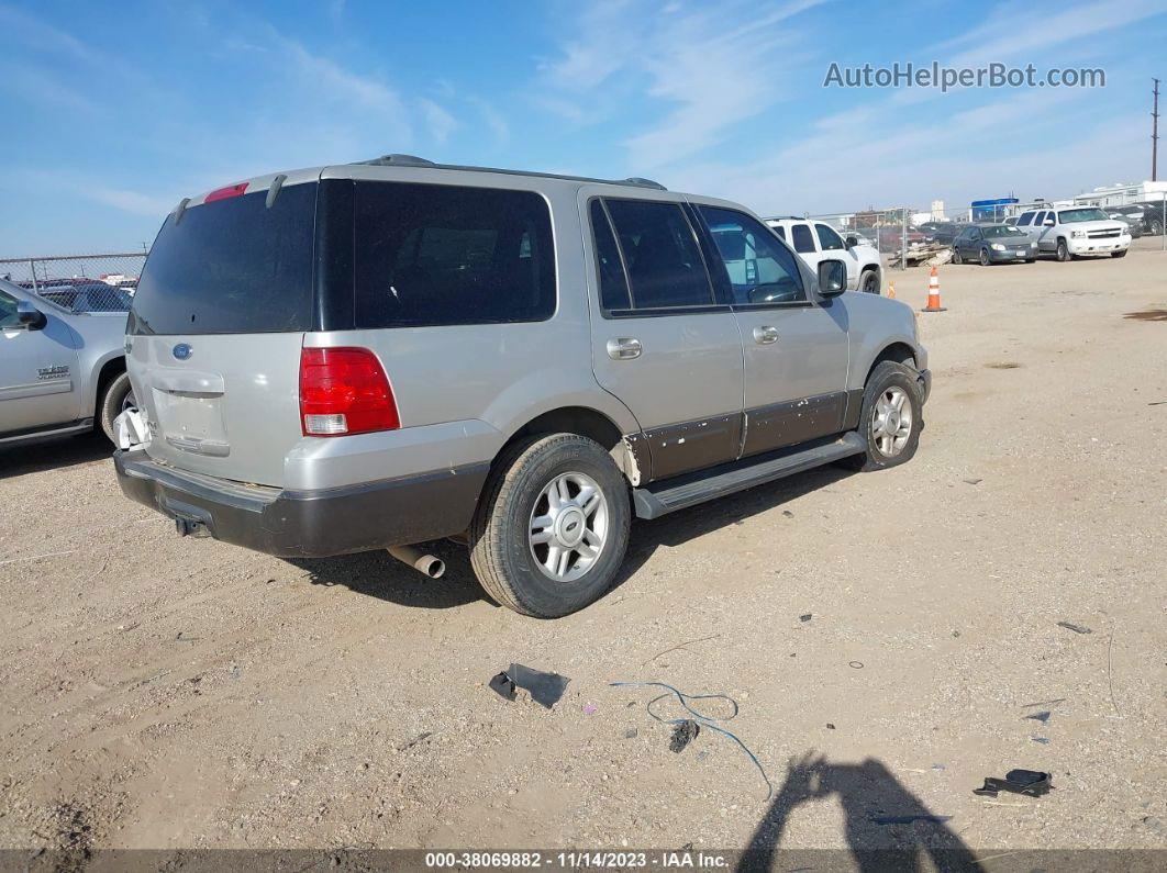 2003 Ford Expedition Xlt Silver vin: 1FMRU15W73LB76458