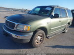 2001 Ford Expedition Xlt Green vin: 1FMRU15W81LA95157