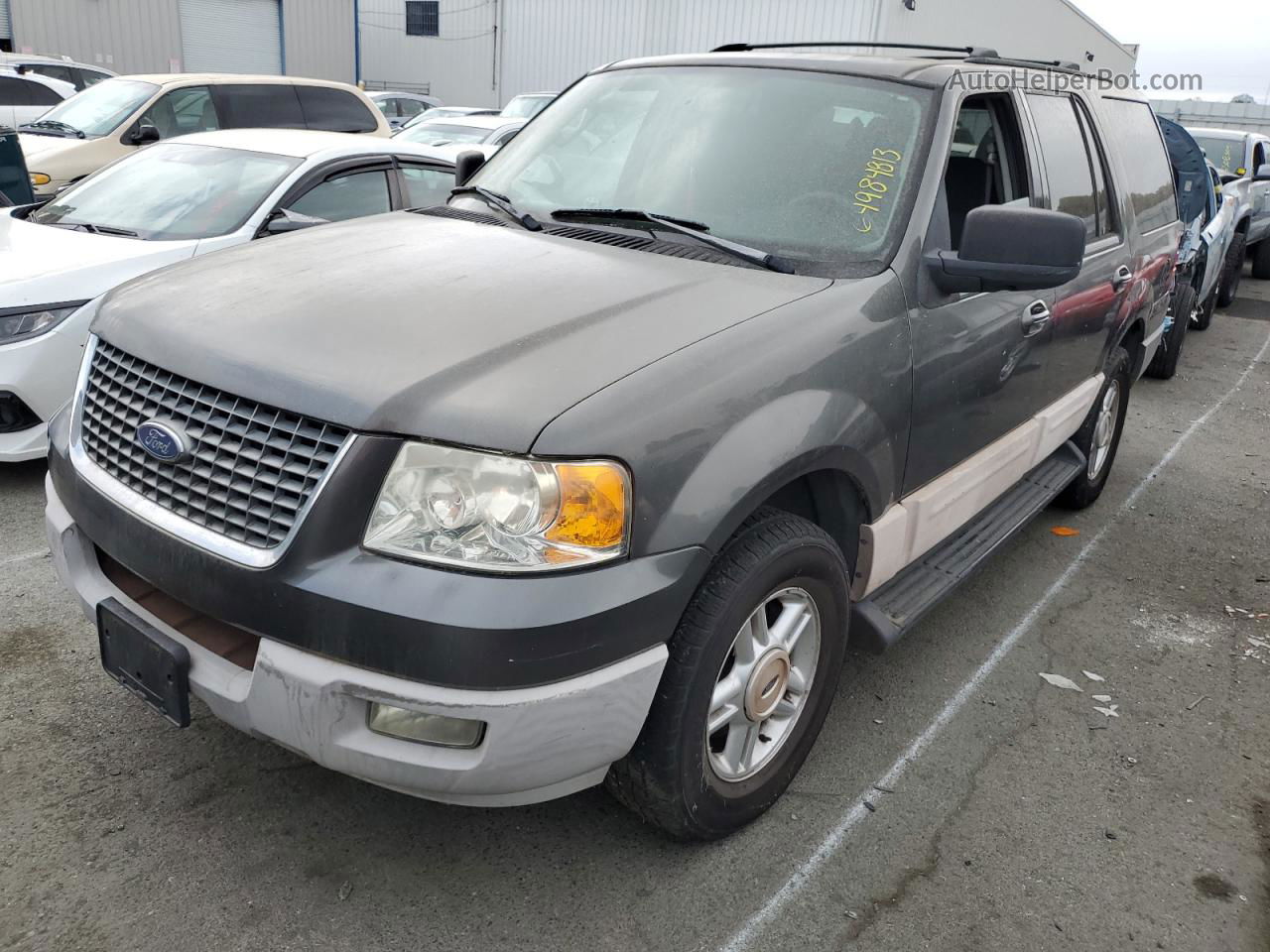 2003 Ford Expedition Xlt Gray vin: 1FMRU15W83LC12545