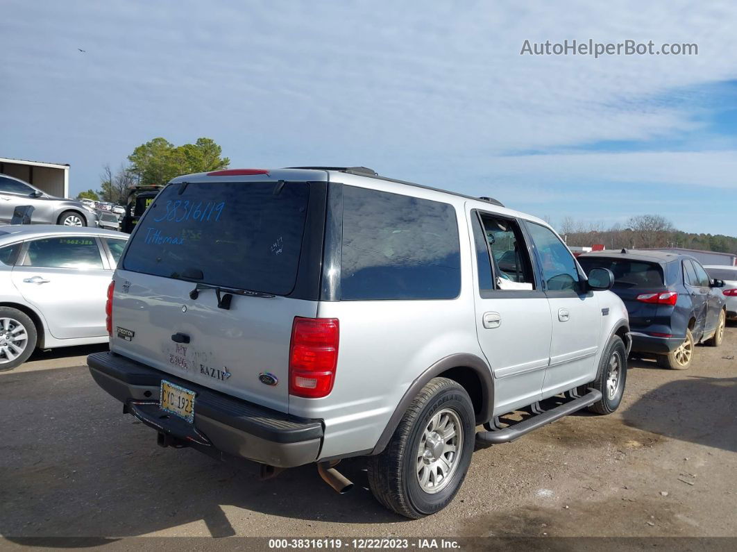 2001 Ford Expedition Xlt Silver vin: 1FMRU15WX1LA71703