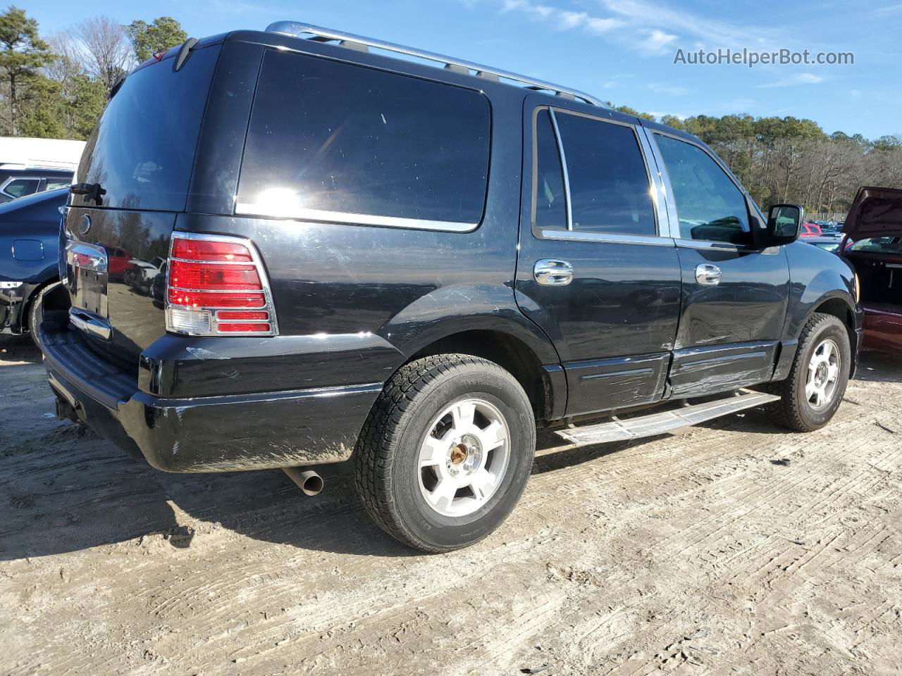 2003 Ford Expedition Xlt Black vin: 1FMRU15WX3LA95924