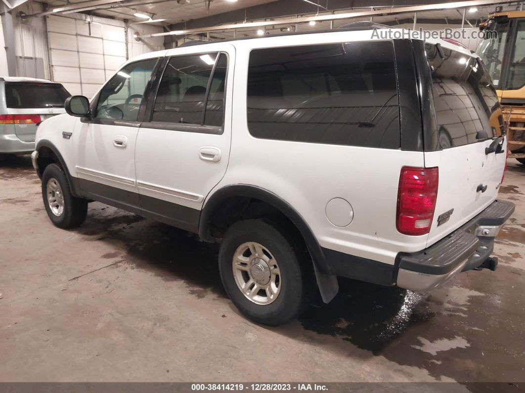 2000 Ford Expedition Xlt White vin: 1FMRU1660YLC10018