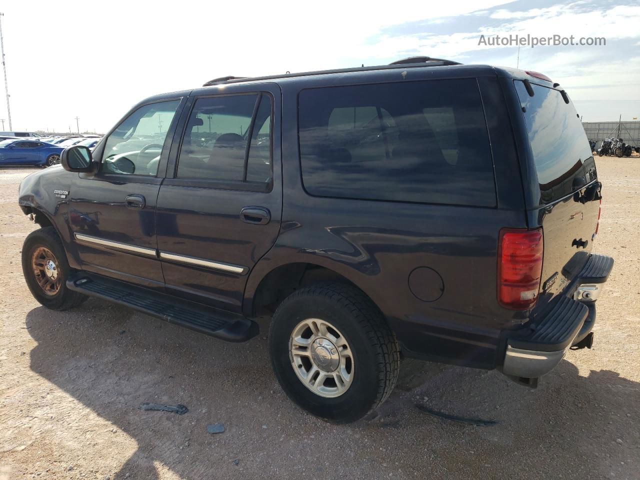 2000 Ford Expedition Xlt Blue vin: 1FMRU1662YLC13261