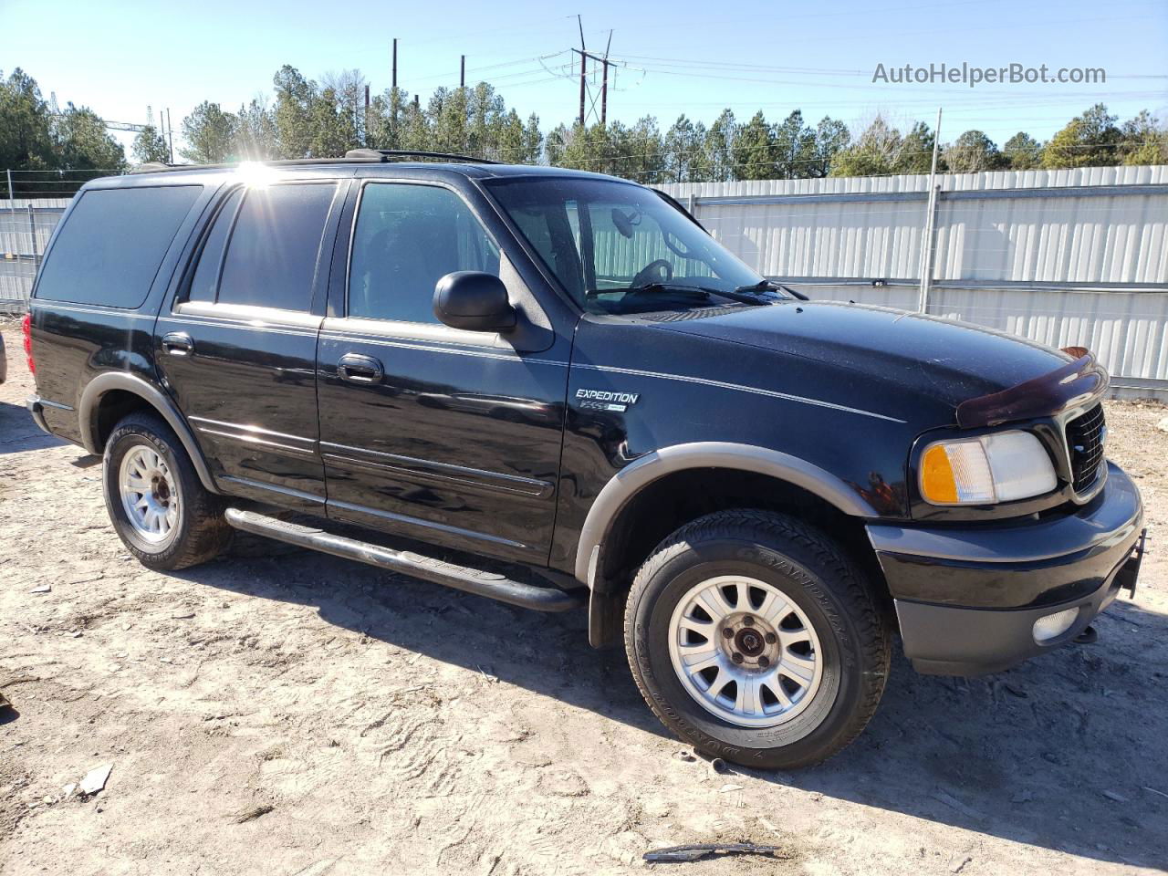 2000 Ford Expedition Xlt Black vin: 1FMRU1664YLB20726