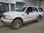 2000 Ford Expedition Xlt White vin: 1FMRU1666YLB52190